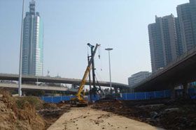 湖北武漢?軌道交通4號線岳家嘴車站、羅家港站地下連續(xù)墻工程